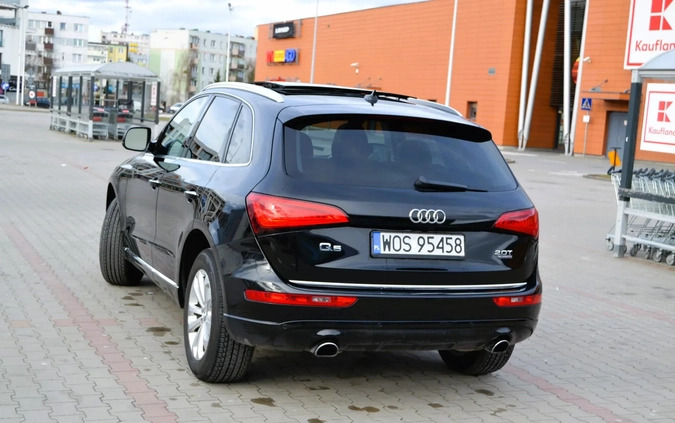 Audi Q5 cena 66700 przebieg: 135600, rok produkcji 2015 z Ostrołęka małe 154